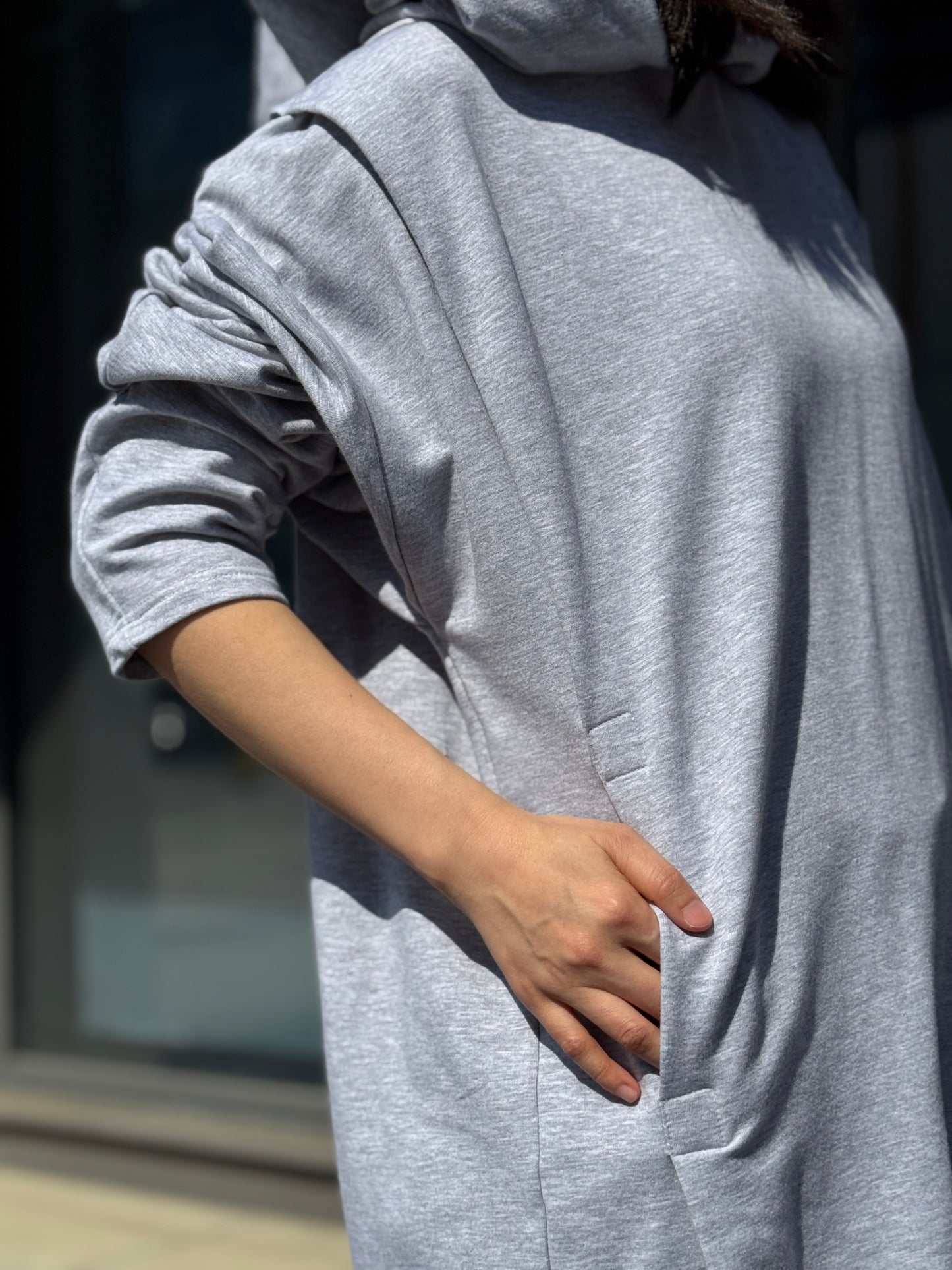 DR- Judith Hooded Dress