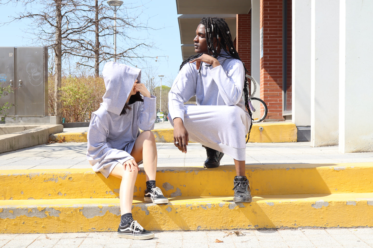 DR- Judith Hooded Dress