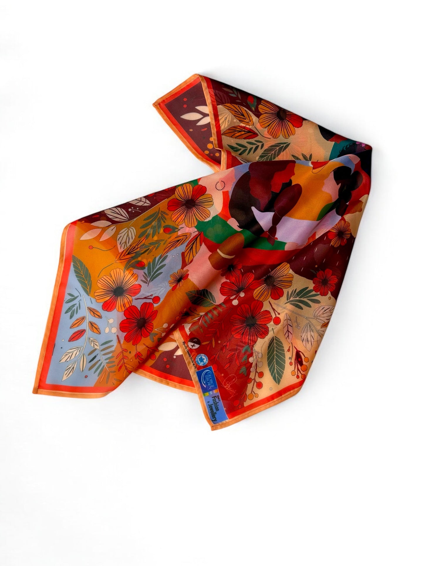 International Women's Day 2025 Scarf - Designed by Ancy Sunny