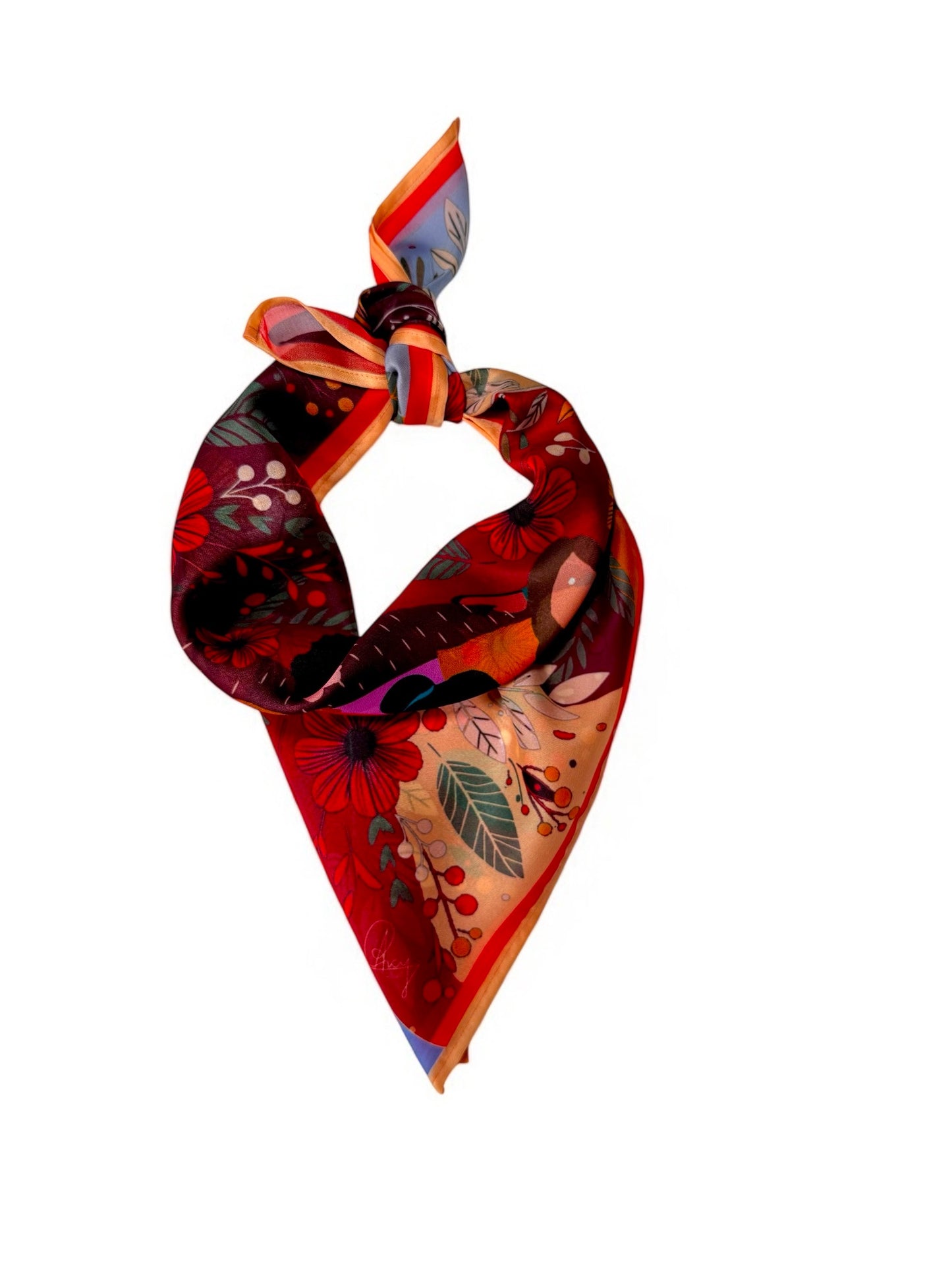 International Women's Day 2025 Scarf - Designed by Ancy Sunny