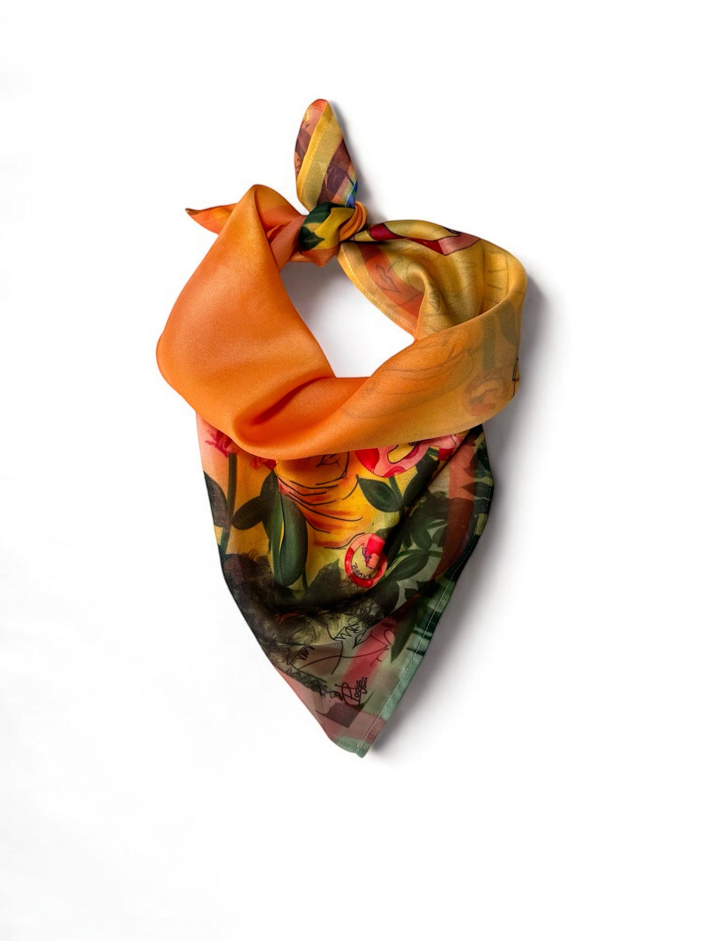 International Women's Day 2024 Scarf - Designed by Pooja Upeshkummar Patel