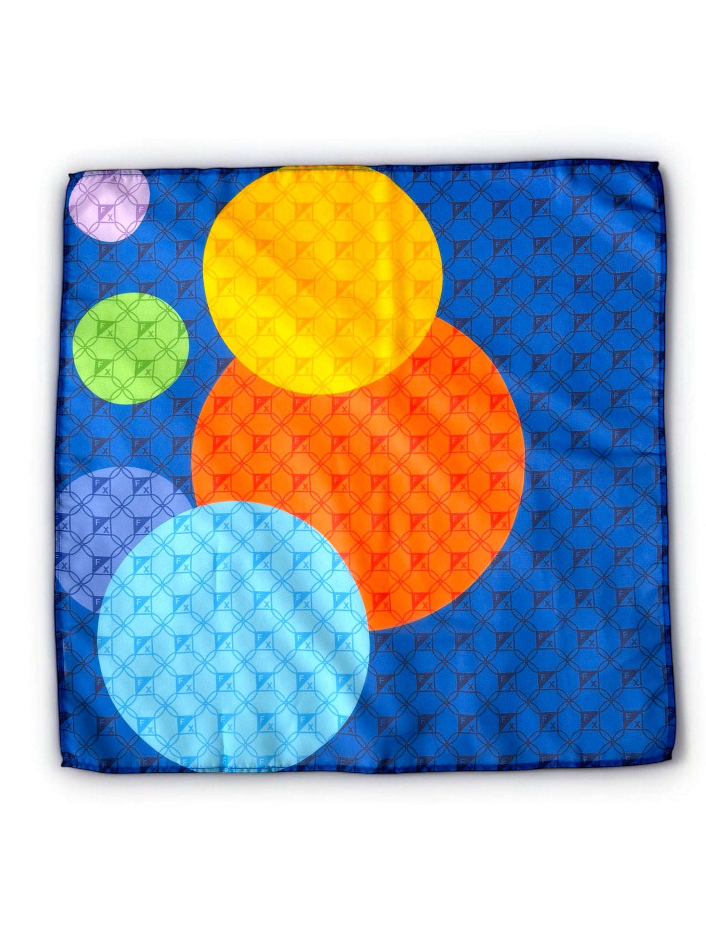 Square-Neck Scarf - Balloons